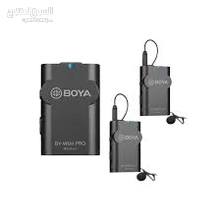 Boya Wireless By-WM4pro k2 مايكرفون ويرلس من بويا 