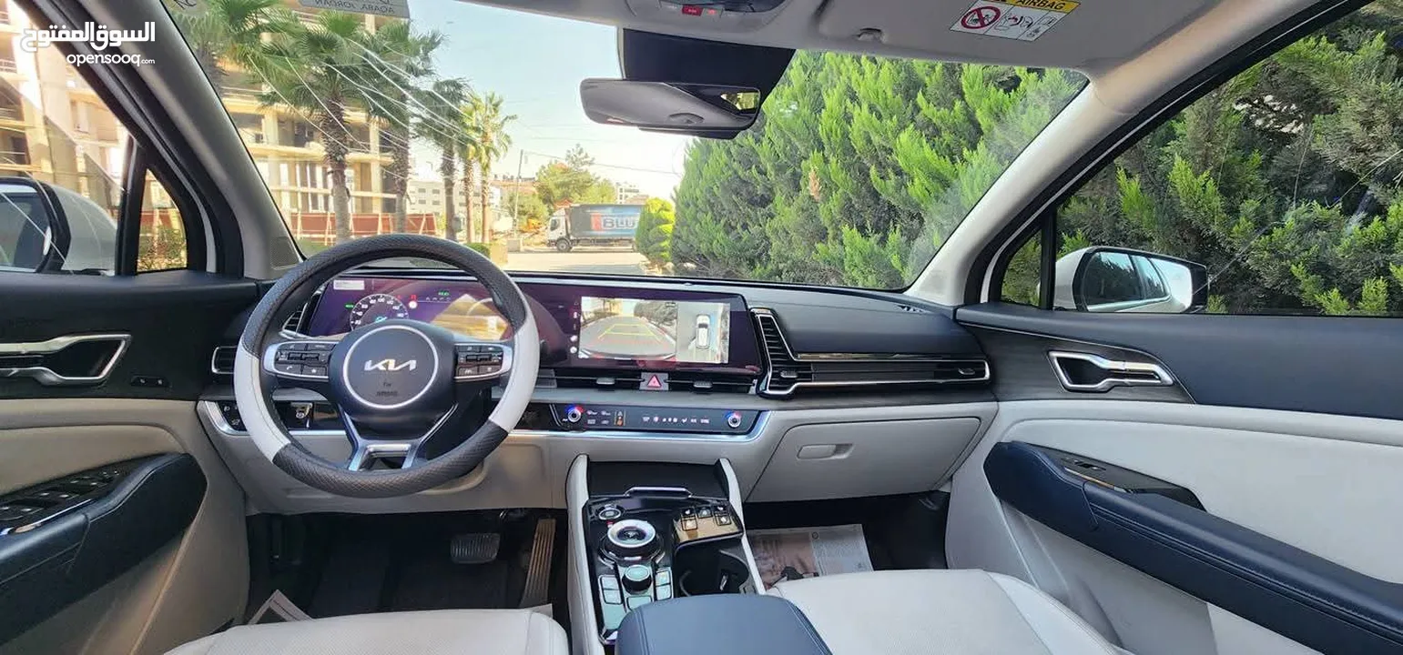 كيا سبورتاج 2023 فل اضافات كوري هايبرد