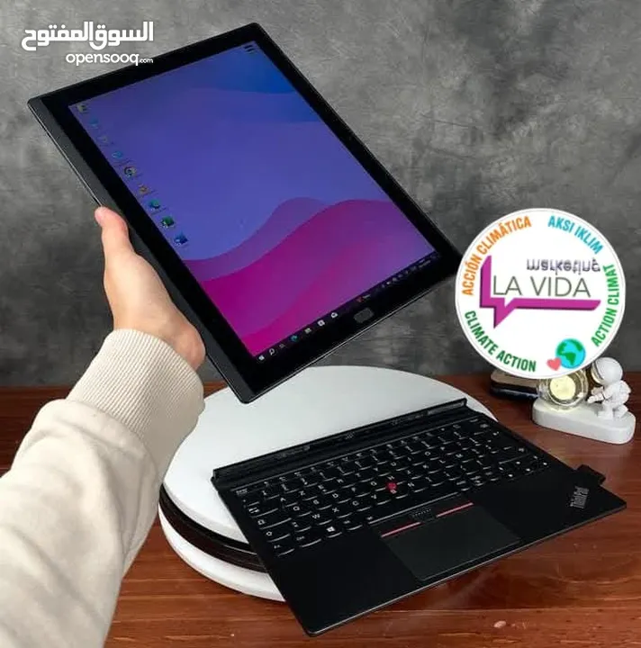 أخف وأفخم وأشيك لابتوب ممكن تشتريه  من شركة Tech House  Lenovo X1 Tablet – تابلت ولابت