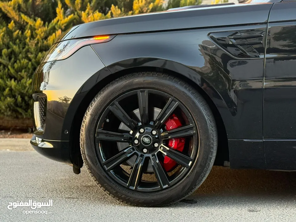 2021 Range Rover Sport Dynamic Black Edition ... وارد امريكي كلين كارفاكس فحص كامل ... دهان شركه