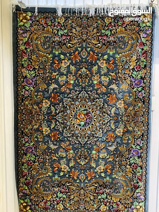 Hand-woven Persian carpet