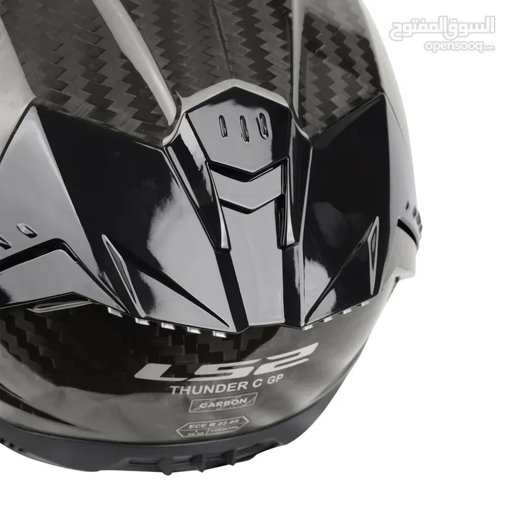 LS2 FF805 Thunder Carbon GP Solid Motorcycle Racing Helmet