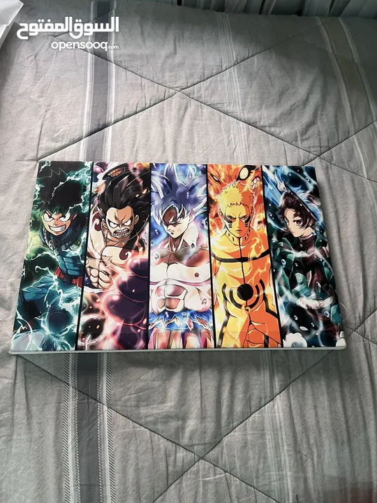 لوحها جميلة انمي مستعملة السعر 5 دنانير