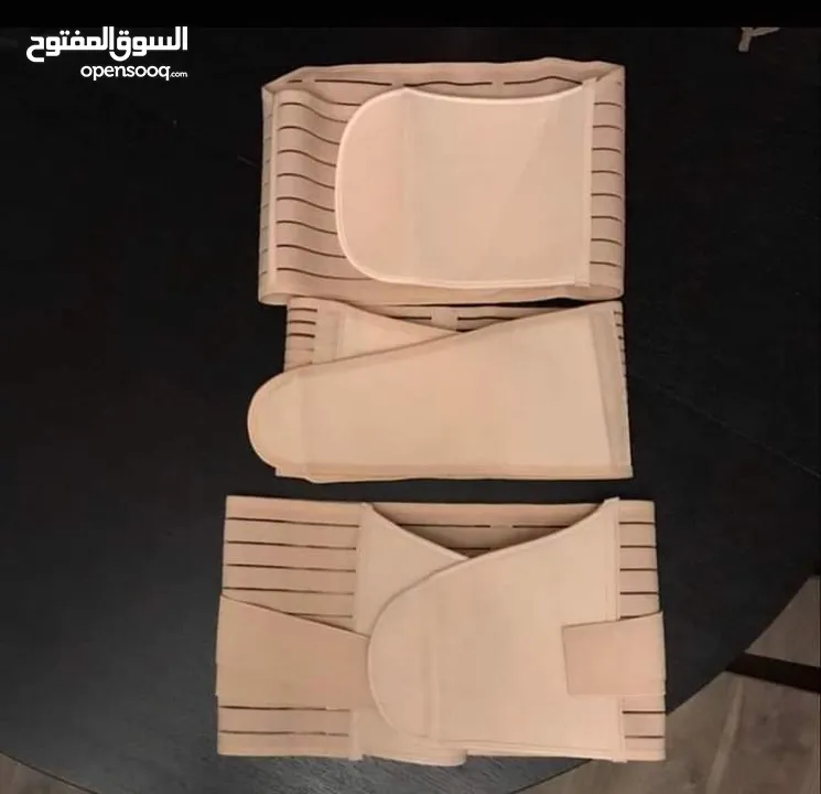 مشد النفاس الثلاثي تنحيف ما بعد الولادة مشد النفاس 3قطع شد الجسم البطن الخصر و الارداف مشدات التنحيف