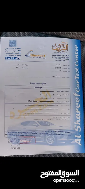 كيا نيرو كهرباء موديل 2019 فحص 4 جيد /كاش فقط