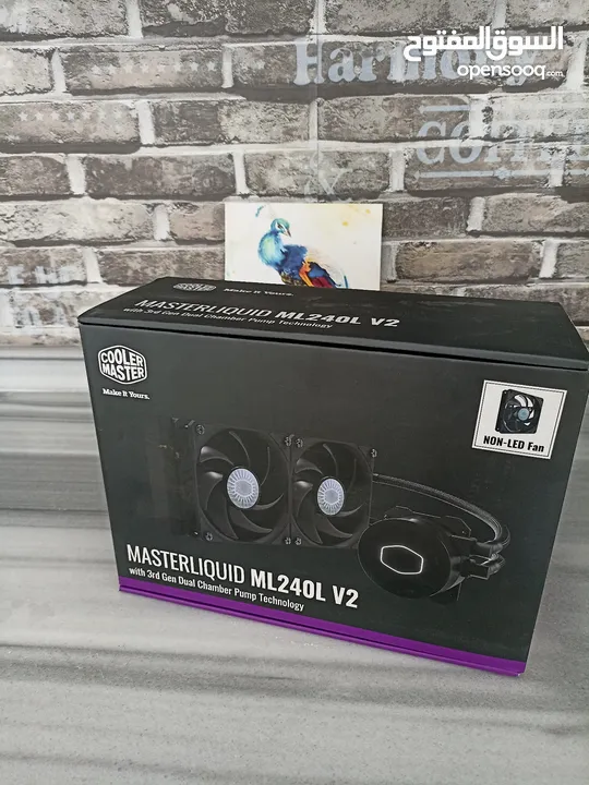 مبرد مائي Cooler master للجيل 10 و 11 وamd