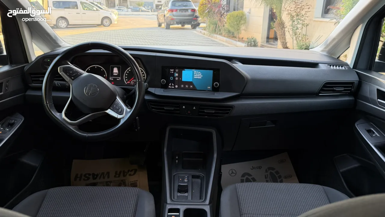 فولكس فاجن كادي ترخيص 2022/ركاب 6+1 محرك 2000 ديزل  جير اوتاوماتيك 122 حصان