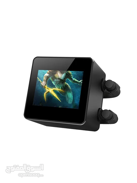 Huntkey MVP V360 3 Fans CPU Cooler مراوح تبريد للكيس 3 متوفرين باللونين الابيض و الاسود