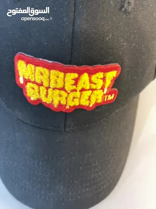 Mr beast burger cap form 9 - 18 years old
