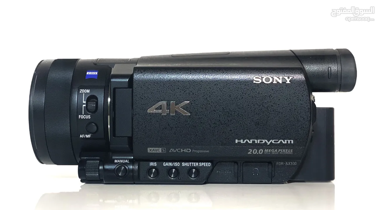 Sony FDR-AX100 4K camcorder