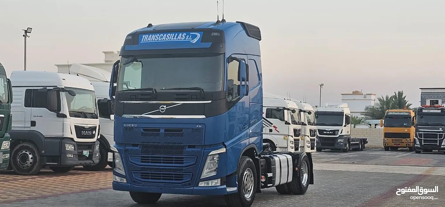 راس تريلة فولفو  جير اتوماتيك 2014 ‏Volvo tractor unit automatic gear