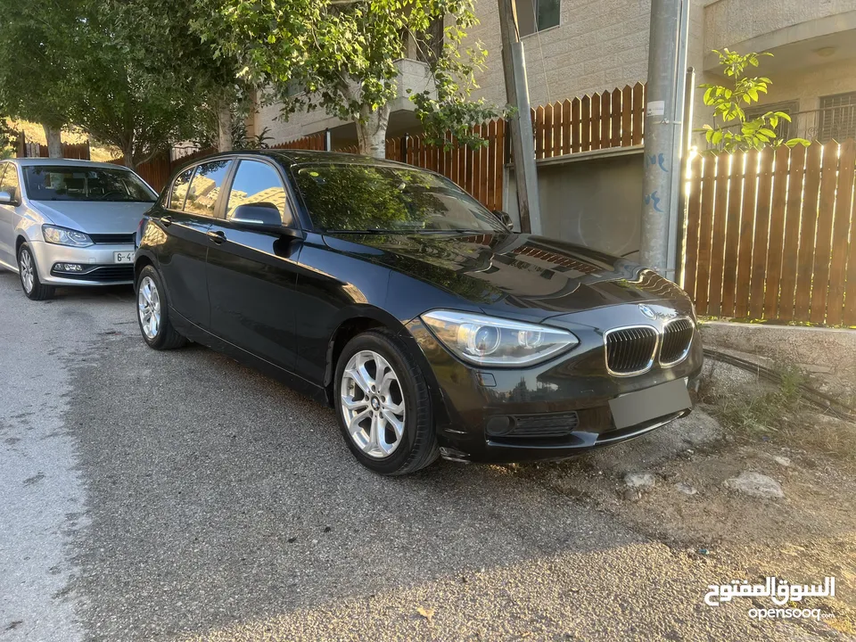 سيارة بي ام دبليو المانية من طراز BMW 116i انتاج وترخيص 2015 للبيع المستعجل