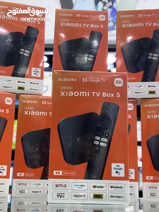 Mi Box s 4K gen 2 شاومي بوكس  الجيل الثاني (2024) جديد مسكر  متوفر لدينا ليما موبايل كمية محدودة