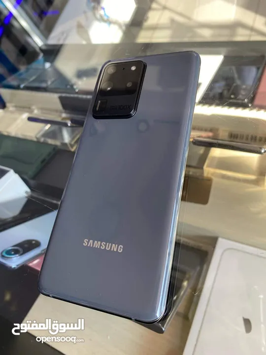 مستعمل Samsung S20 Altra رام 16 واضافه جيجا 256 امريكي بدون كرتونه هدية شاحن الاصلي