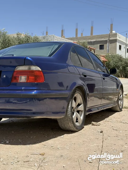 Bmw 525 1998 ماتورها  cc2500 السياره تصلح للعفائات الكبيره