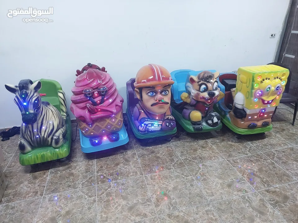 العاب هزاز اطفال عملة نقدية