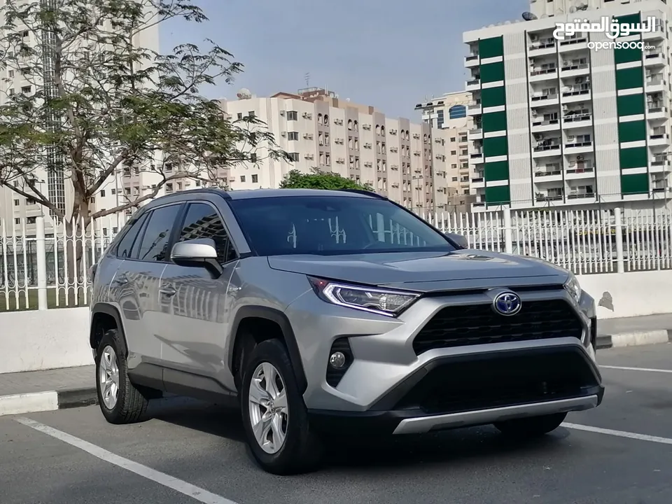 Toyota Rav4 Hybrid 2021 XLE 4X4 تويوتا رافور هايبرد دفع رباعي فل مواضفات