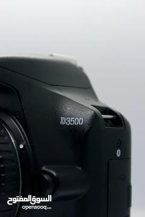 للبيع كاميرا Nikon " d 3500 " مستعمل وشبه جديد ، سهل في التحكم