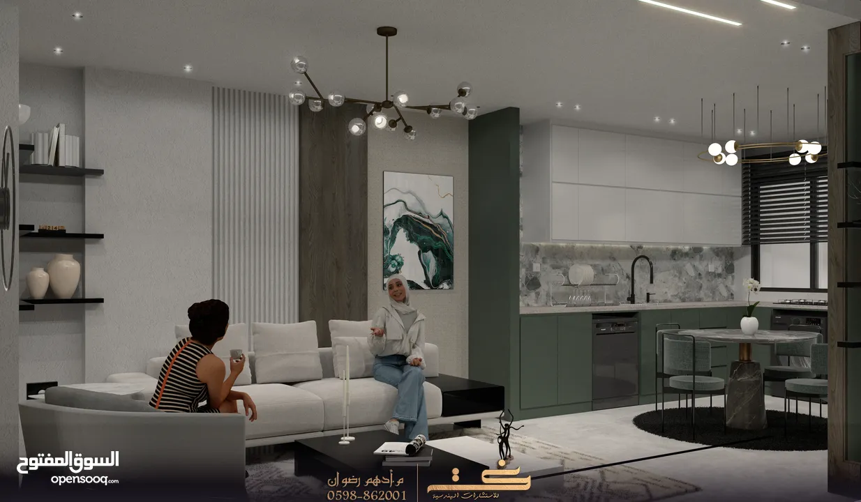 شقق سكنية مشطبة للبيع