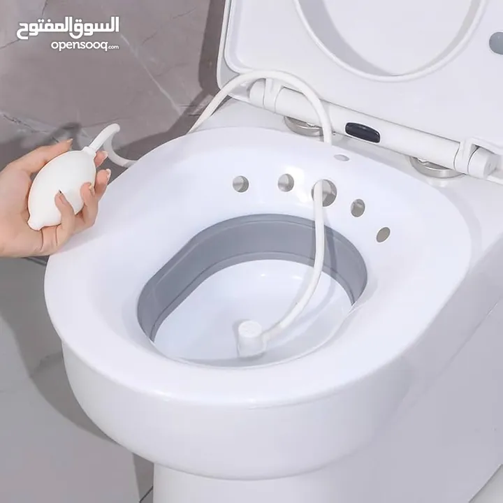 مغطس مائي للنفاس أو البواسير حمام مائي علاج البواسير ومشاكل صحية متعددة ومقعد حمام للعناية ما بعد ال