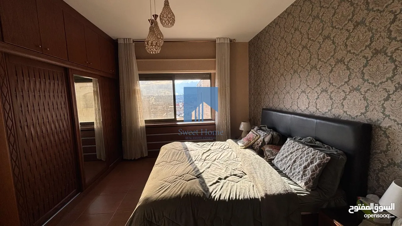 شقة فاخرة للبيع في أجمل مواقع خلدا - العوجانية  - قرب الهمشري طابق ثاني 250م تشطيب سوبر ديلوكس