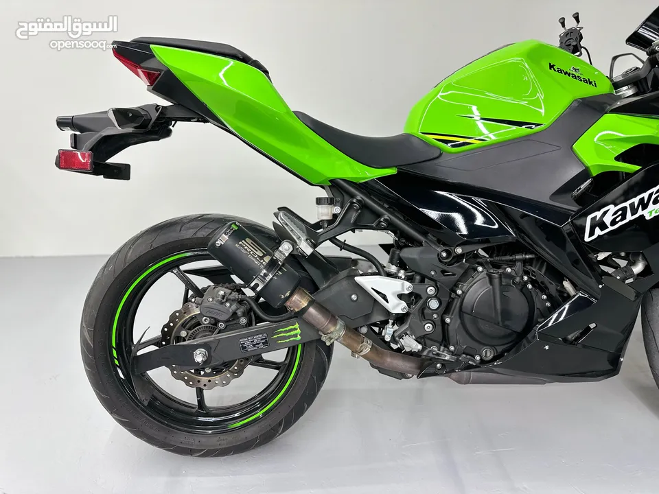 KAWASAKI NINJA 400 (sport bike, super bike , دراجة نارية رياضية، سوبر بايك)