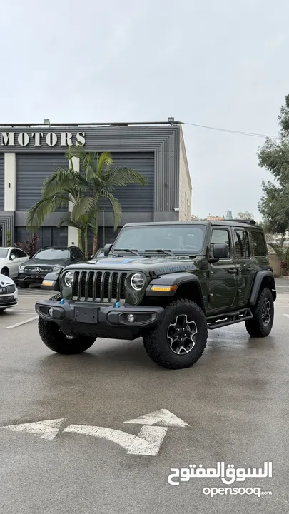 جيب رابيكون ترخيص 2022 محرك 2000 هايبرد جير أوتوماتيك 375 حصان