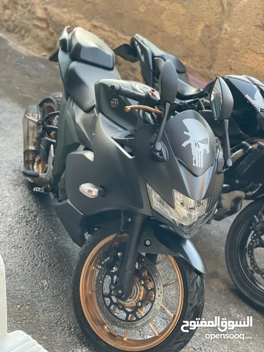 سوزوكي جكسر 250 بحاله جيده لا تحتاج إلي اي صيانه