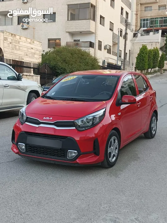 كيا مورنينج موديل 2022 فحص كامل جمرك حديث لون احمر ماتور cc1000