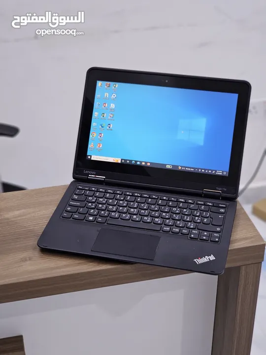 بشاشه تتش 360 درجه للمدارسه والاستخدام العادي core i3 8GB 256GB