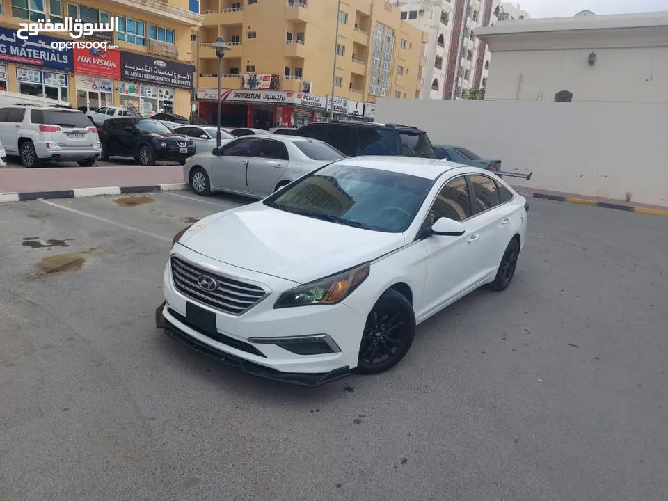 DHS 16500/= 2017 HYUNDAI SONATA  بحالة ممتازة جداً