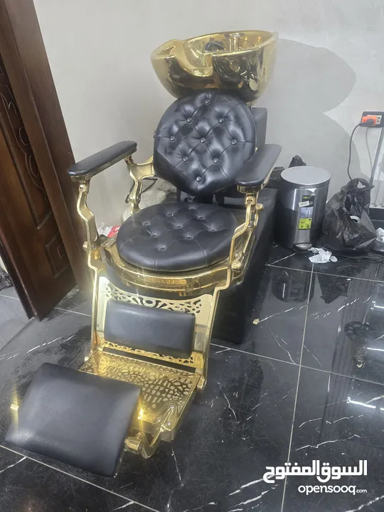 كراسي حلاقه استعمال خفيف للبيع