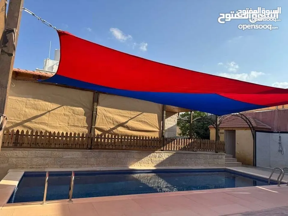 مزرعة وشاليه جنة النعيم بطريق المطار للايجار اليومي باسعار حرق و نظافة عاليه و مساحات كبيرة مع خدمات