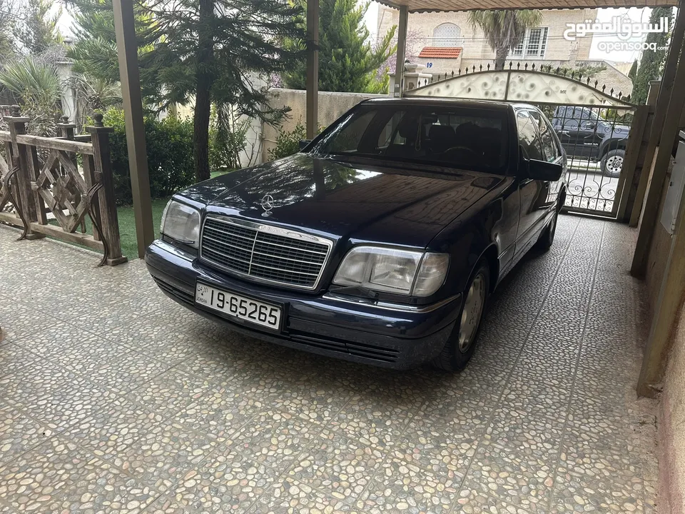 مرسيدس شبح S320 1995 للبيع مع رقم