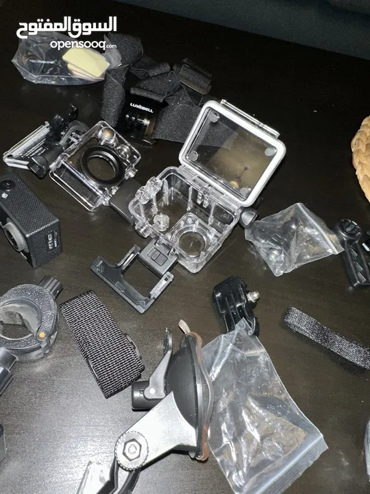 Action Camera 4k For bike  With 3 battery  and a accessories