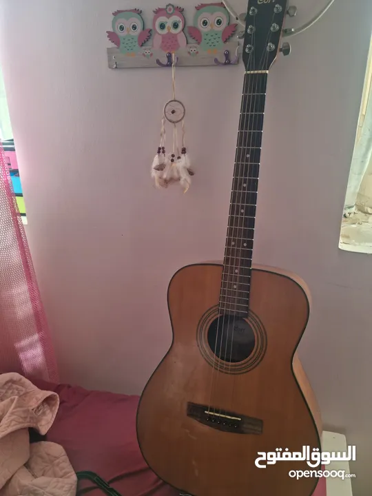 Acoustic Guitar Cort AF-550 NS جيتار اكوستك اصلي كورت اوتار جديدة موديل فخم للبيع