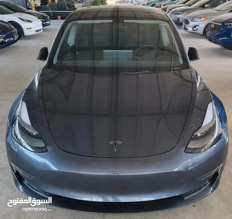 Tesla model 3 ديول موتور 2022  فحص كامل  ديول موتور - عداد 32 الف مايل