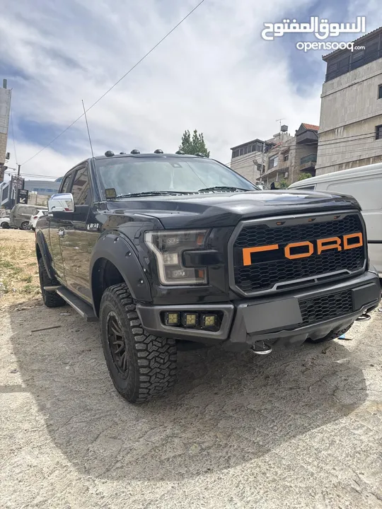 بكب Ford F150 Lariat بحالة ممتازة للبيع 4*4 ماتور 5000 cc نظام فصل سلندرات