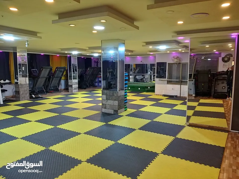 نادي رياضي GYM مميز للبيع كااش او اقساط 23000 ( شامل الرخصه )