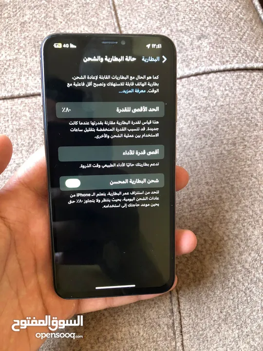 XS MAX 256 جيجا بحالة الوكالة