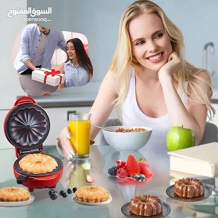 ماكينة صنع الكعكة الصغيرة الرائعه حجم صغير قطعه بأقل الأسعار
