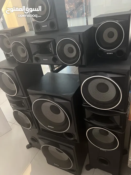 Unique Sony Home Theater Surround Sound System - Expensive Collector’s Item.