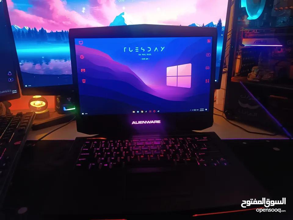 لابتوب قيمنق للبيع