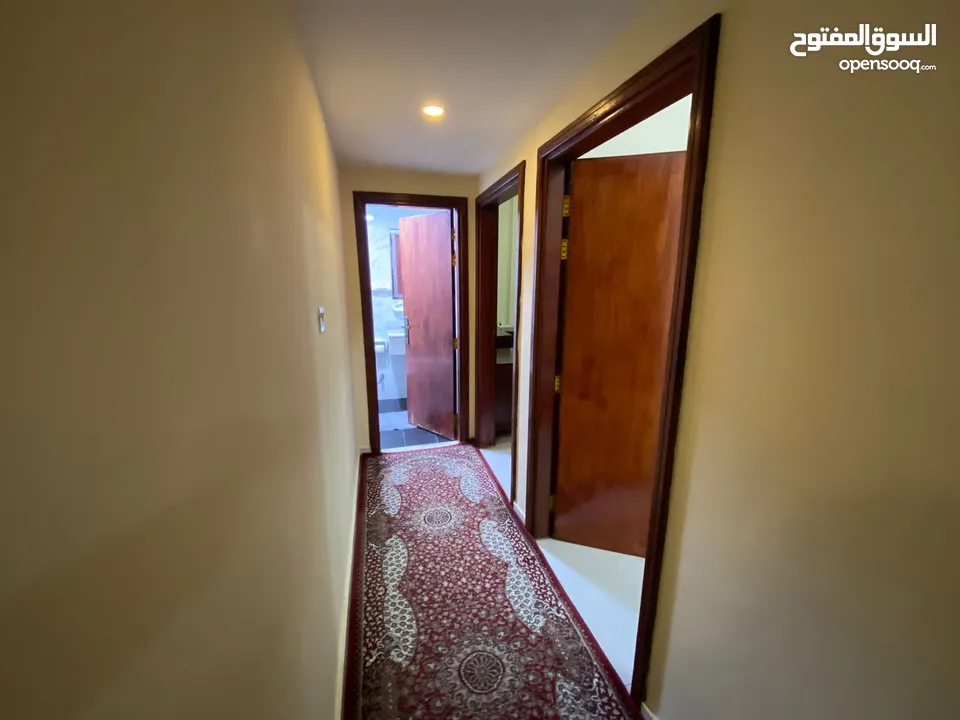 (محمد سعد) غرفتين وصاله مفروش للايجار الشهري بالقاسميه اطلاله مفتوحه رائعه مع فرش سوبر ديلوكس