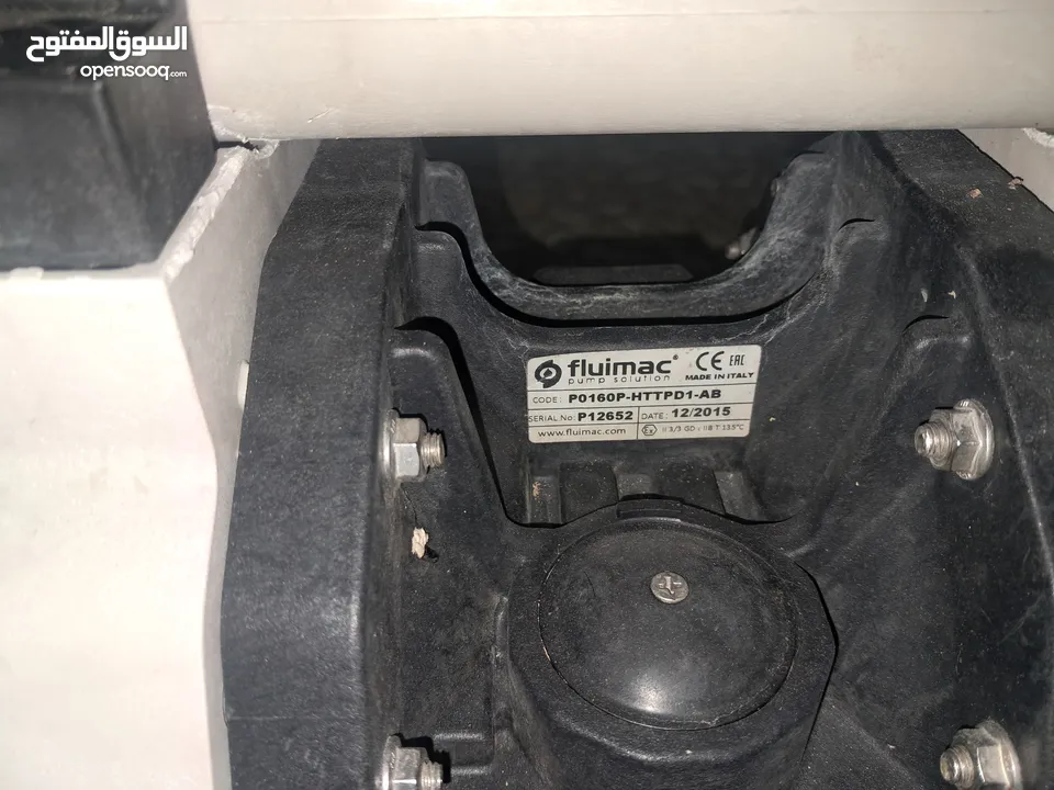 مضخة ماء جديدة وماتورات مع جير مستعمل