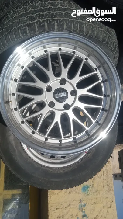 جنط BBS خمس براغي ابعيد