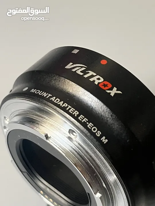 محول فيلتروكس الأصلي لعدسات EF بحالة الوكالة مستخدم مرة واحدة  Viltrox EF-S Mount
