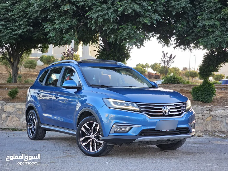 بسعر مغري بداعي السفر MG RX5 2020 بحالة الجديدة وارد وكفالة الوكالة فل الفل أعلى صنف فحص اوتوسكور A