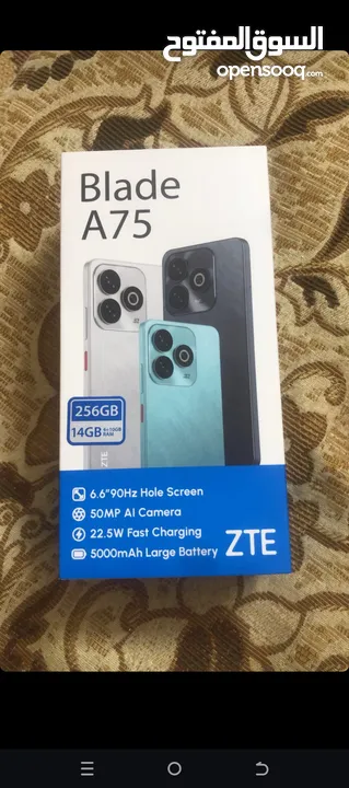 هاتف ZTE للبيع جديد بحالة الوكالة قابل للتفاوض بمبلغ بسيط
