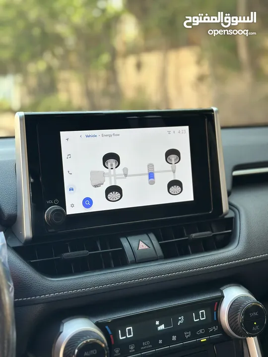 تويوتا راف فور (( 2023 )) هايبرد دفع رباعي الشكل الجديد فحص كامل 7 جيد قمة الفخااامة لون مميزز